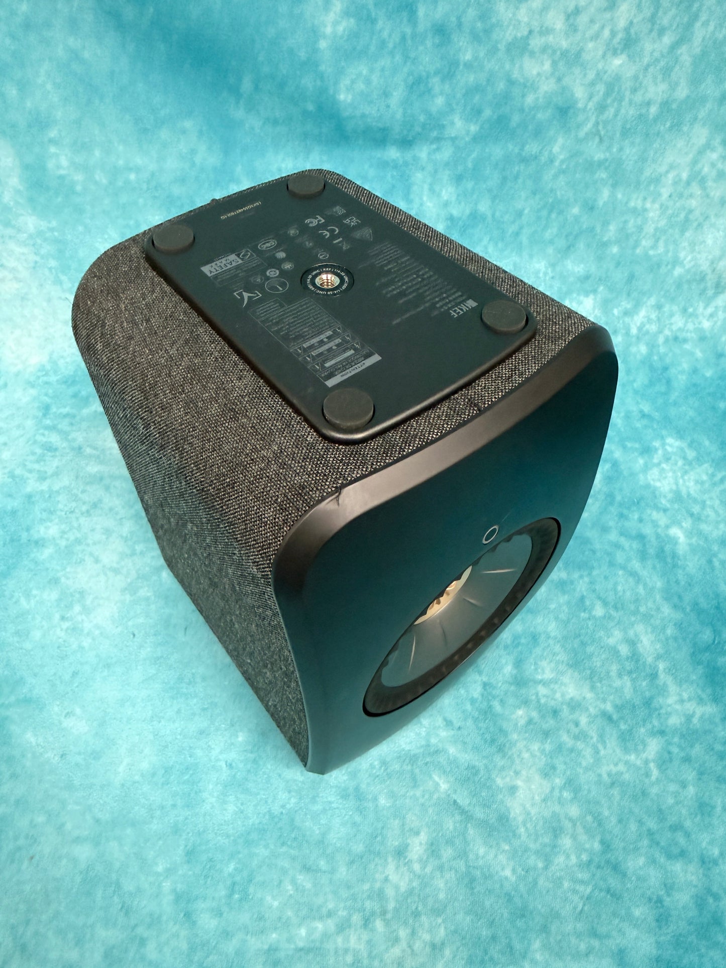 KEF OPEN BOX LSX II Wireless HiFi Speakers - Carbon Black - Pair - B Grade