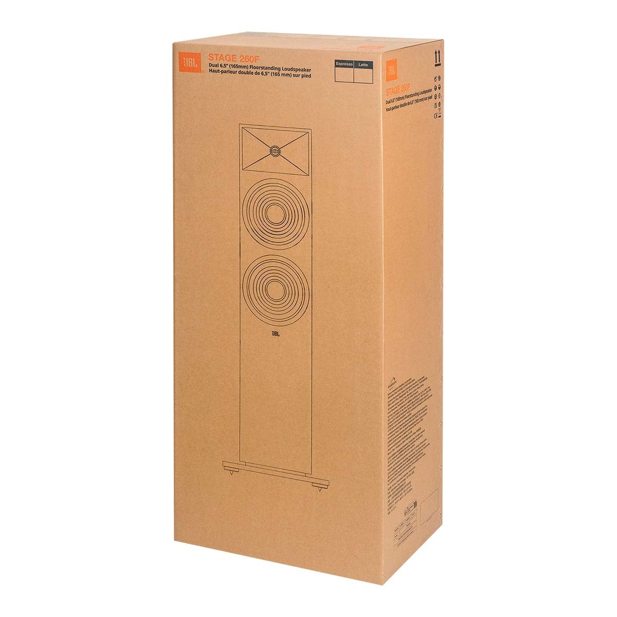 JBL Stage 2 260F 2.5-Way Dual 6.5-inch Floorstanding Loudspeaker - Each