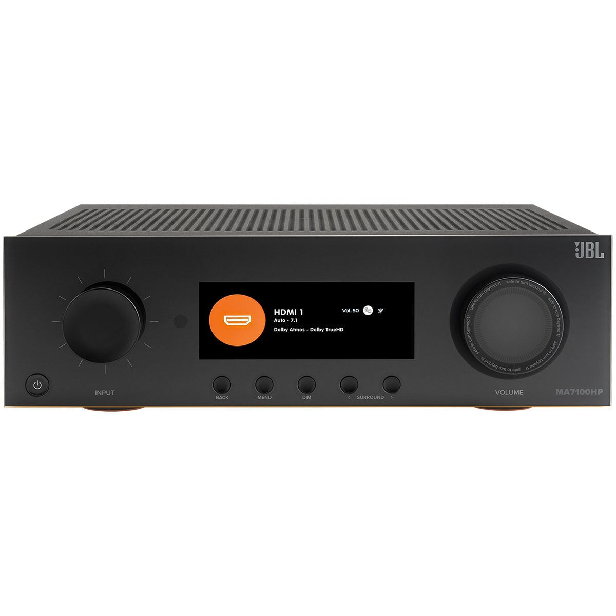 JBL OPEN BOX MA7100HP 7.1 8K HP AVR with Black Front Panel - A Grade