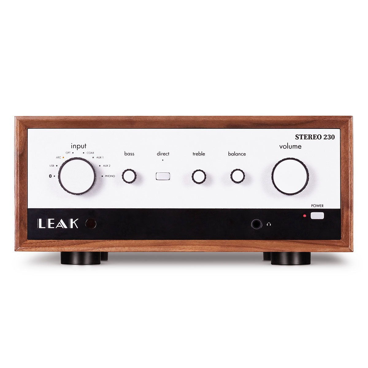 Leak Audio Stereo 230 Integrated Amplifier - Walnut