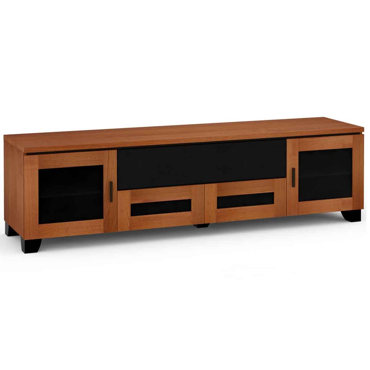 Salamander Designs Elba 245 Quad-Width AV Cabinet w/ Center Speaker Opening - American Cherry