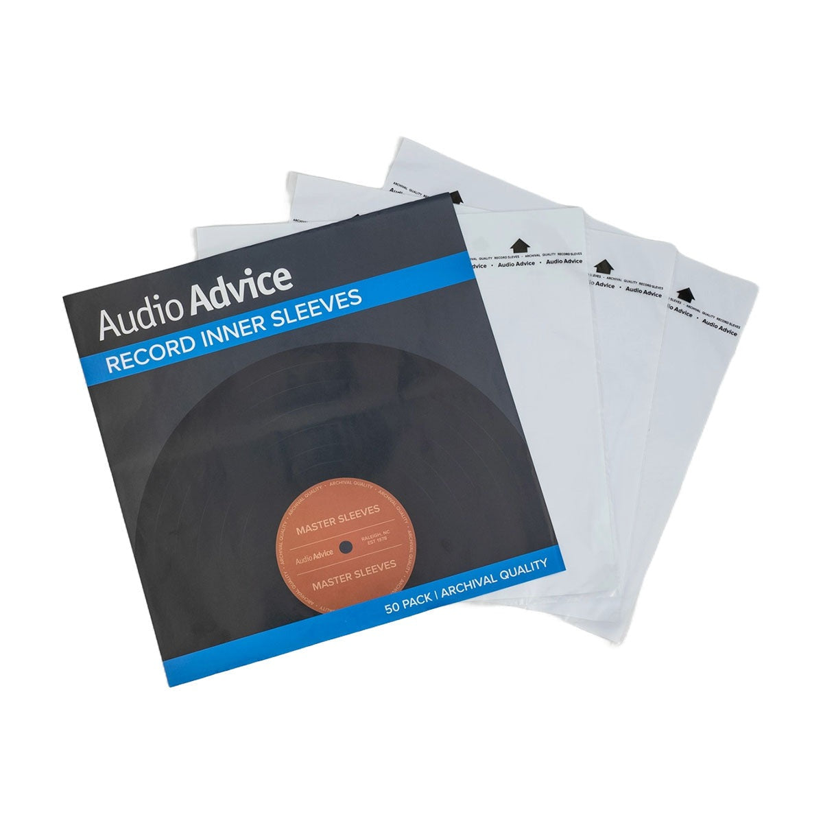 Audio Advice Rice Paper Record Sleeves (50 pk)