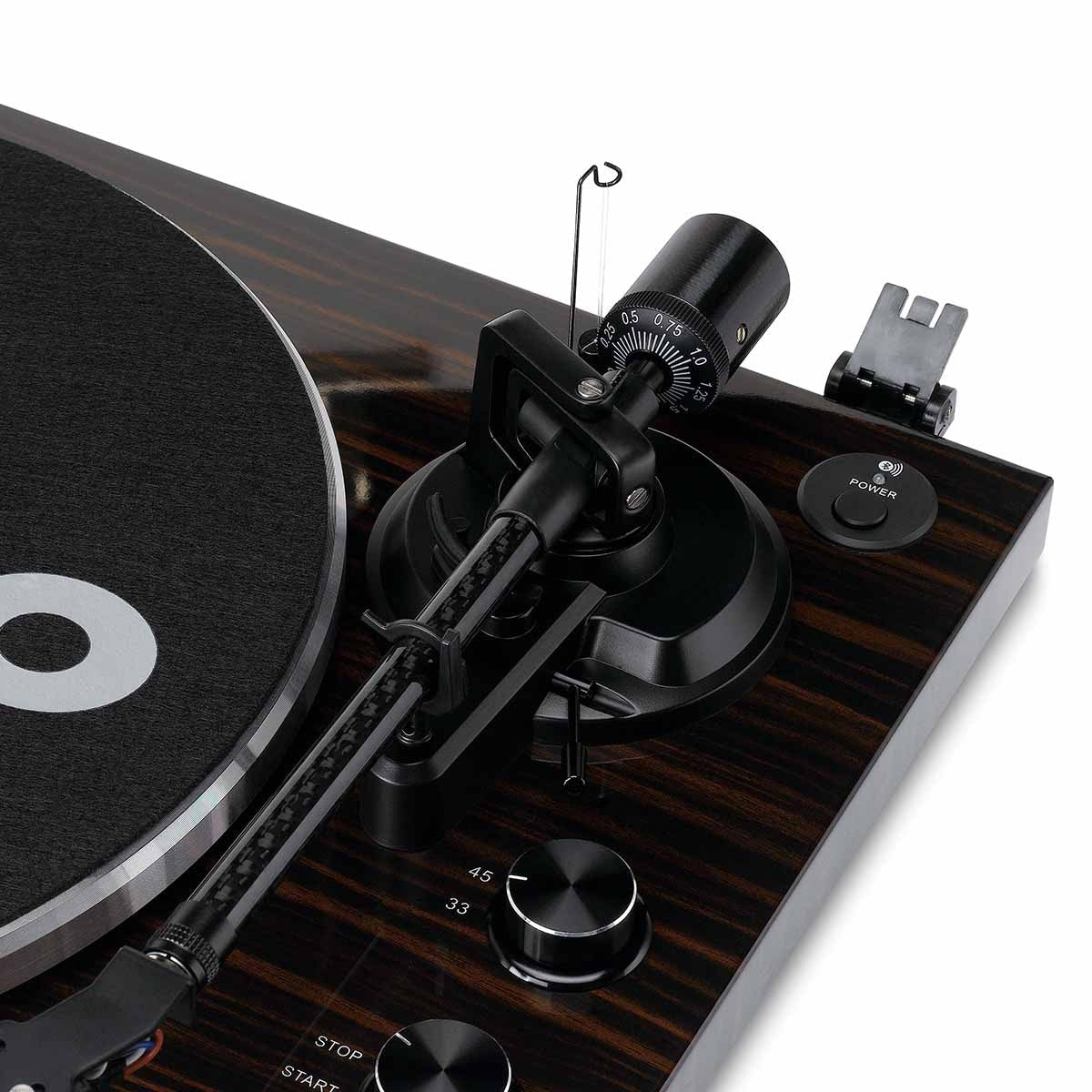 Lenco LBT-345 Bluetooth Turntable w/ Ortofon 2M Red