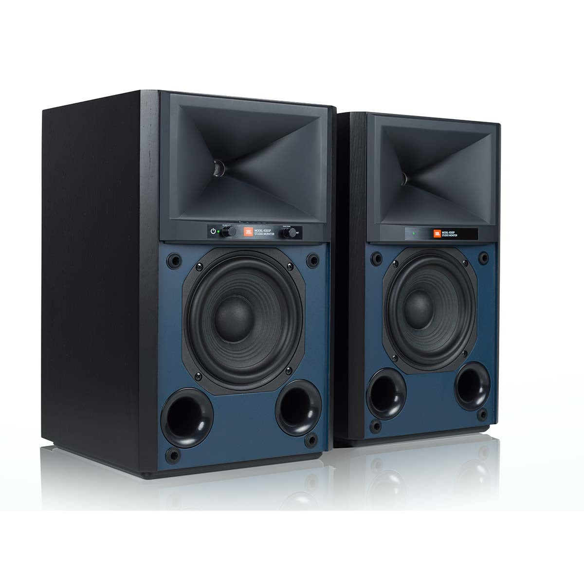 JBL 4305P Powered Bookshelf Speakers - Pair