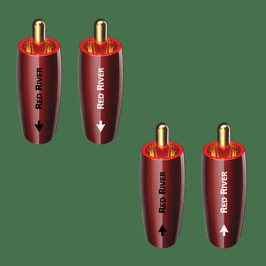 AudioQuest Red River RCA Field Termination Connectors