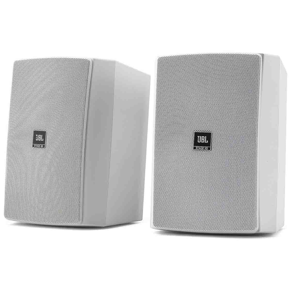 JBL OPEN BOX Stage XD-5 5.25" Outdoor Speaker IP67 Rated - White - Pair - A Grade
