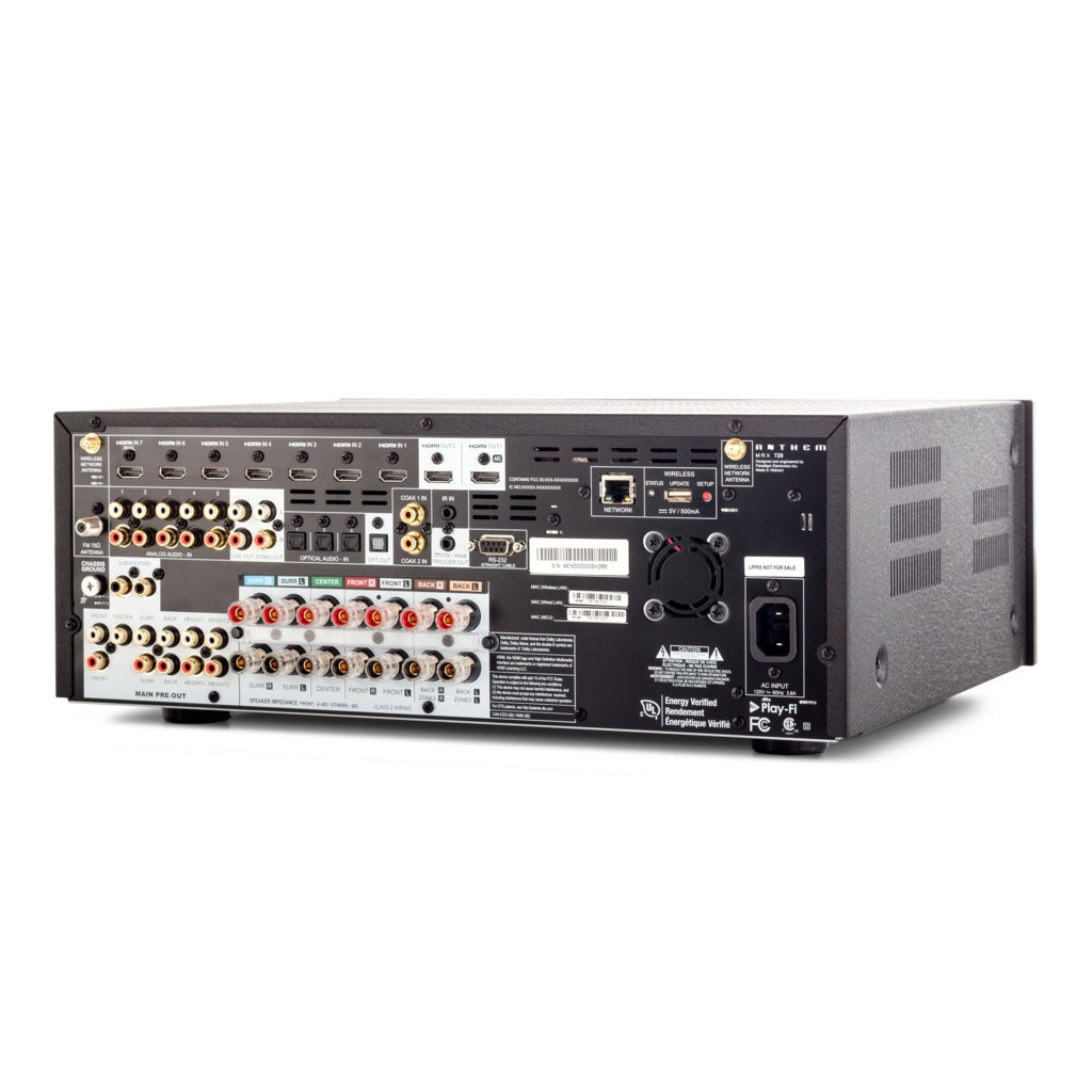 Anthem MRX 720 Multi Channel Receiver - Factory Refurbished