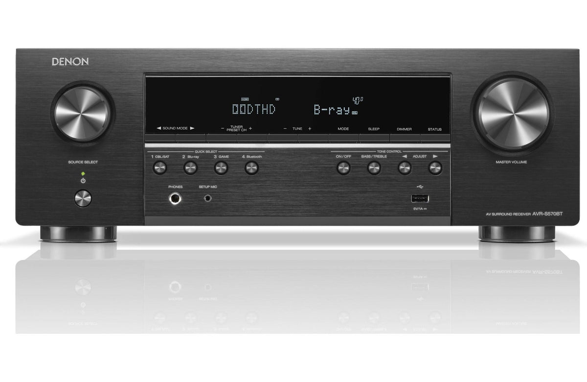 Denon AVR-S570BT 5.2 Channel Receiver