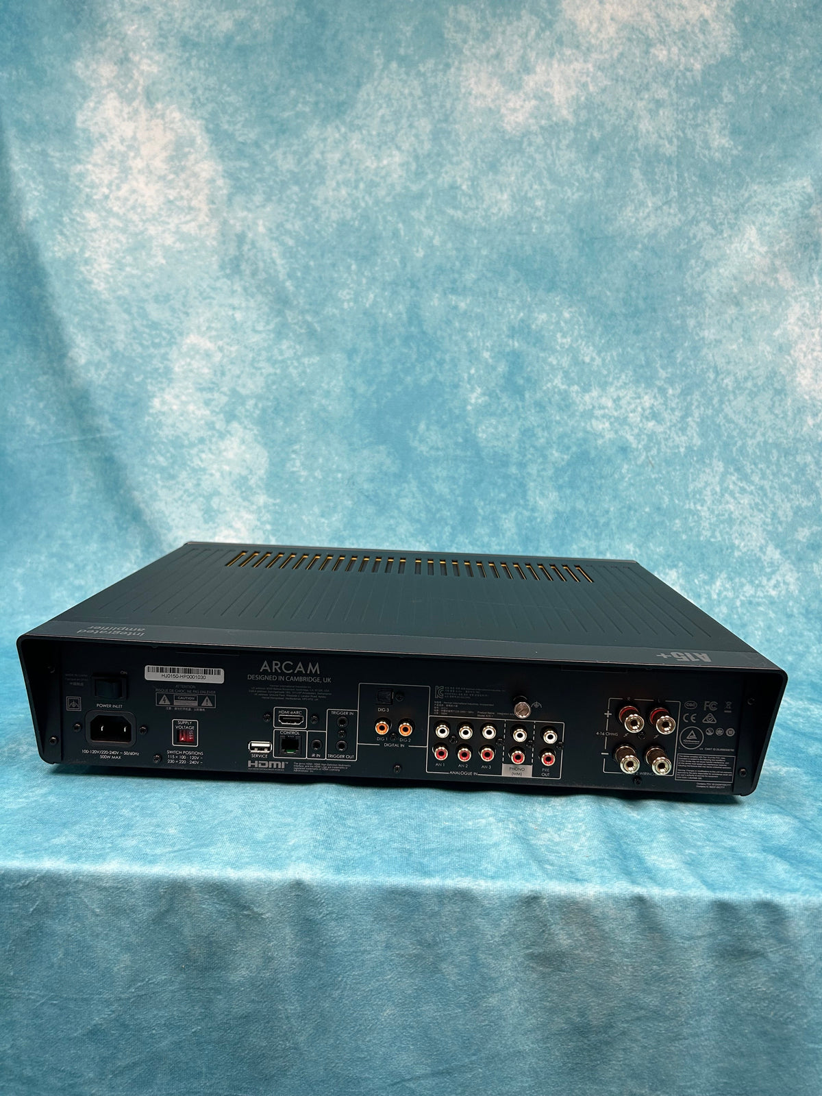 Arcam OPEN BOX Radia A15 Plus Integrated Amplifier - Black - B Grade