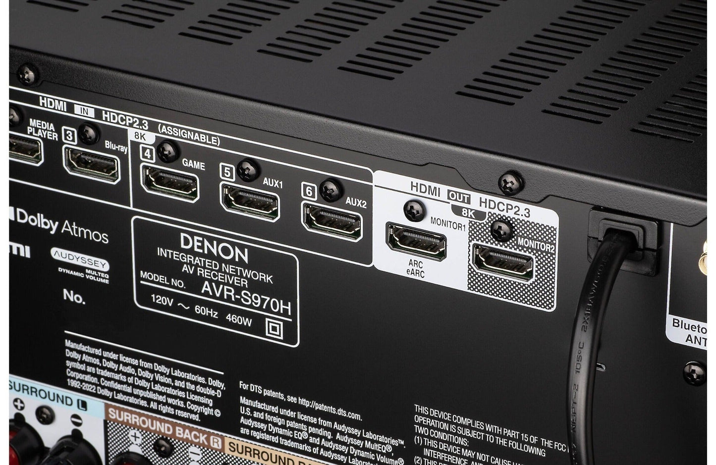 Denon AVR-S970H 7.2 Channel Receiver