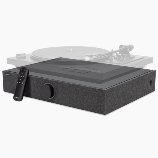 Andover OPEN BOX SpinBase 2 Powered Turntable Speaker - Black - A Grade