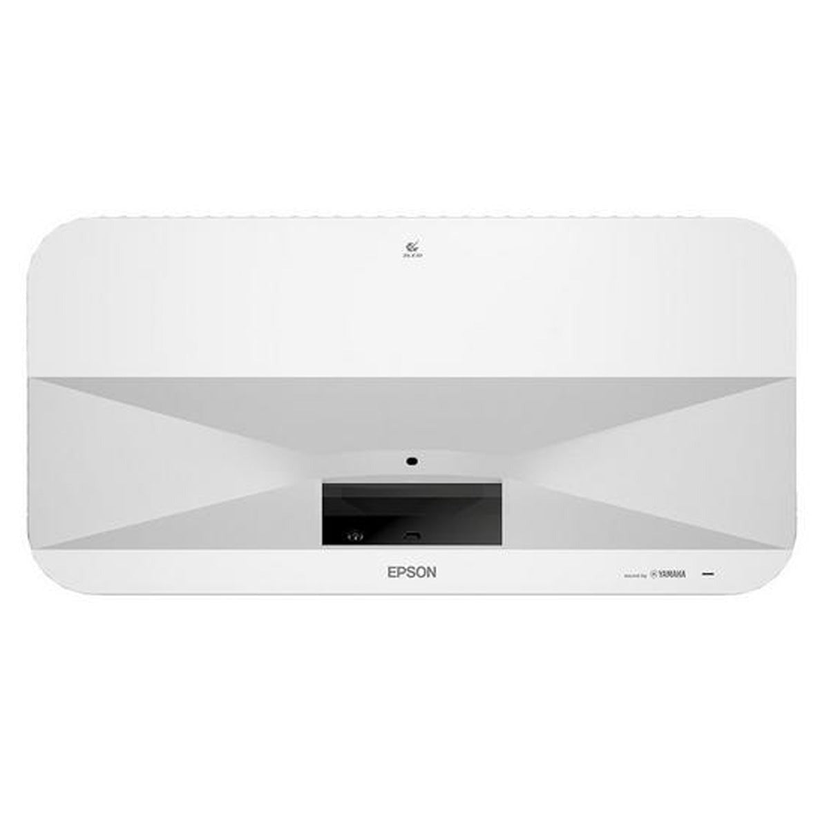 Epson EpiqVision Ultra LS800 Super Ultra Short Throw Projector w/ optional Epson SilverFlex ALR Projector Screen