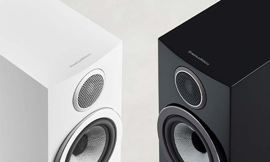 Bowers & Wilkins 707 S3 2-Way Stand Mount Bookshelf Loudspeakers - Pair