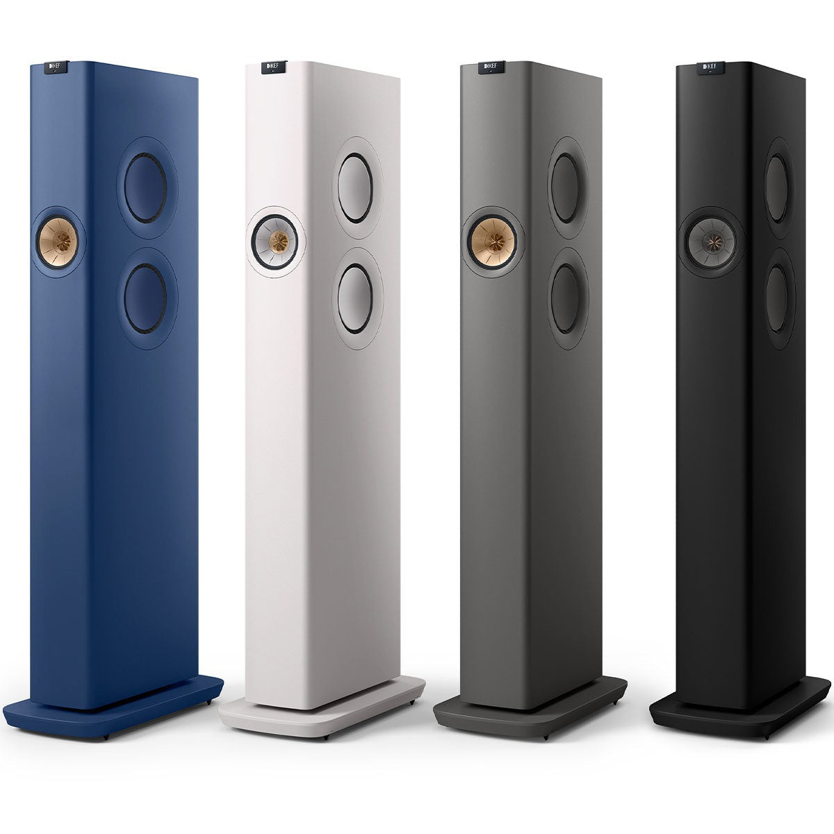 KEF LS60 Wireless Music System - Carbon Black - Pair