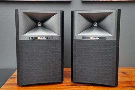 JBL 4305P Powered Bookshelf Speakers - Pair