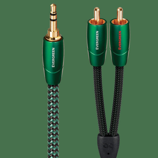 AudioQuest Evergreen 3.5mm Mini > RCA Audio Interconnect Cable