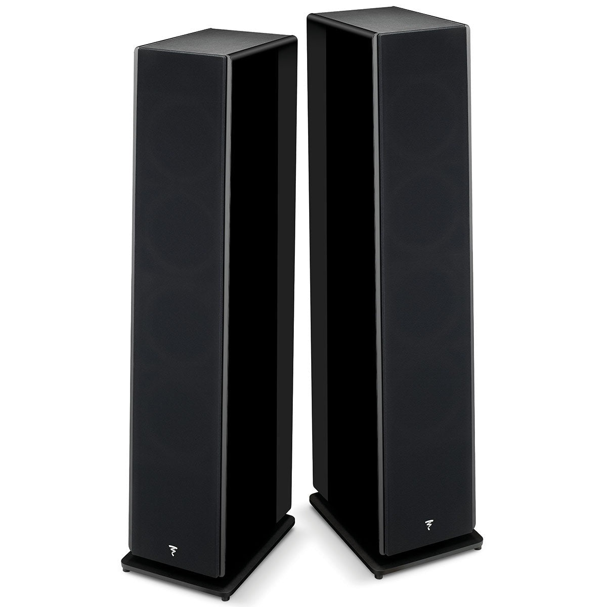 Focal Omada N3 Floor Standing Speaker Black High Gloss - Each