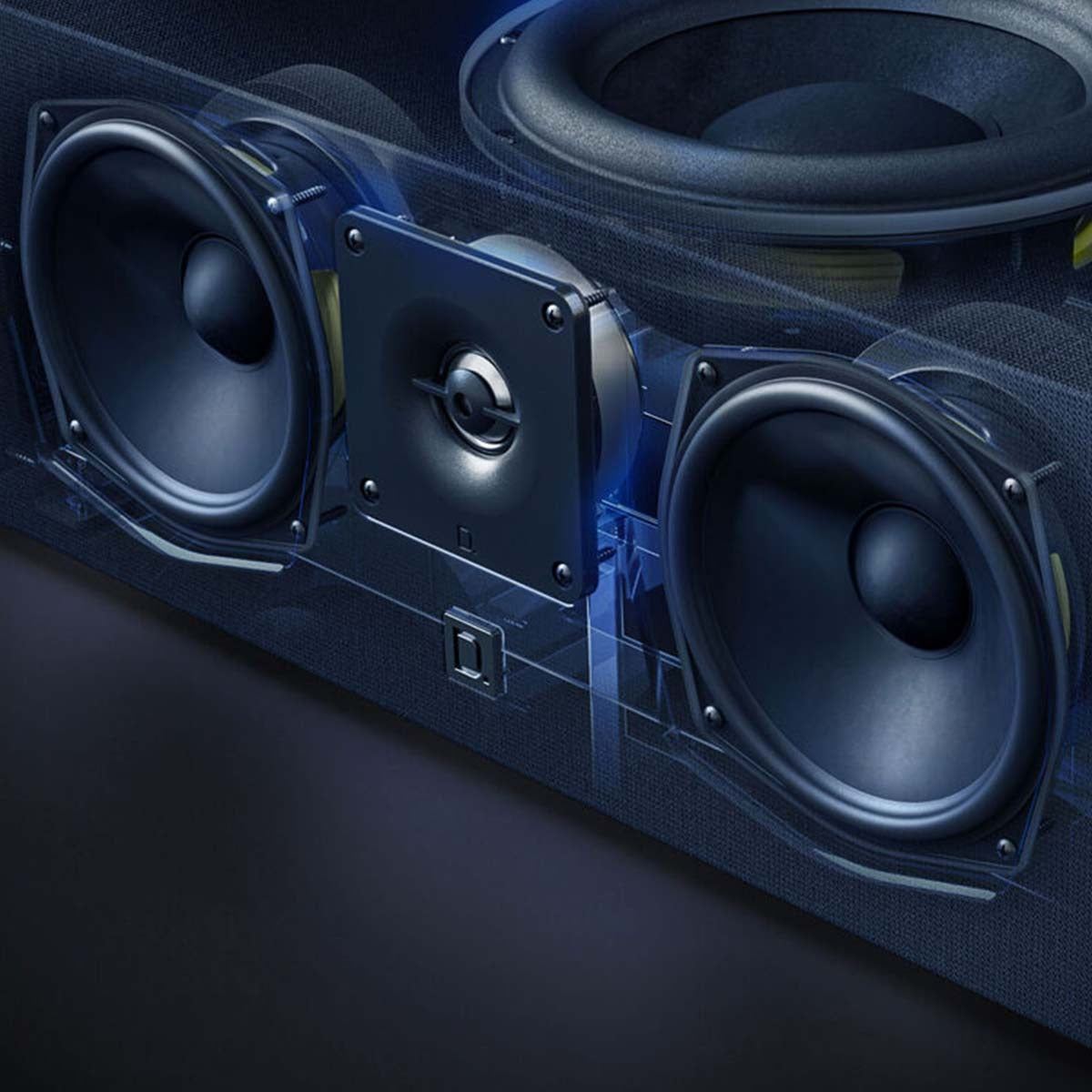 Definitive Technology Dymension DM10 Compact Center Channel Speaker - Each