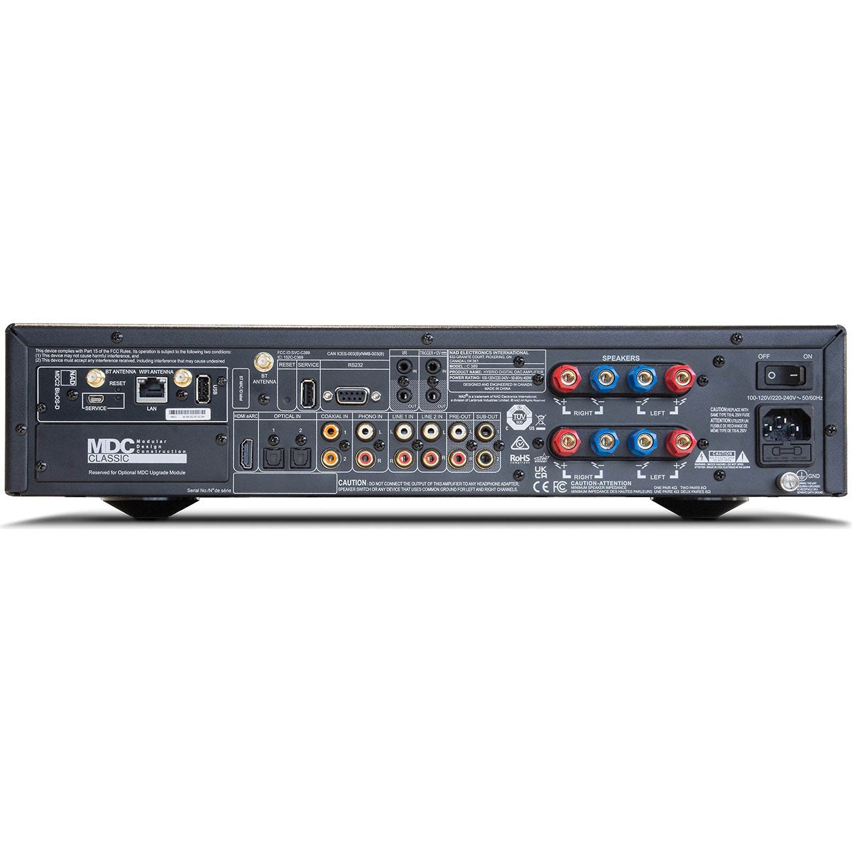 NAD C389 BluOS Integrated Amplifier