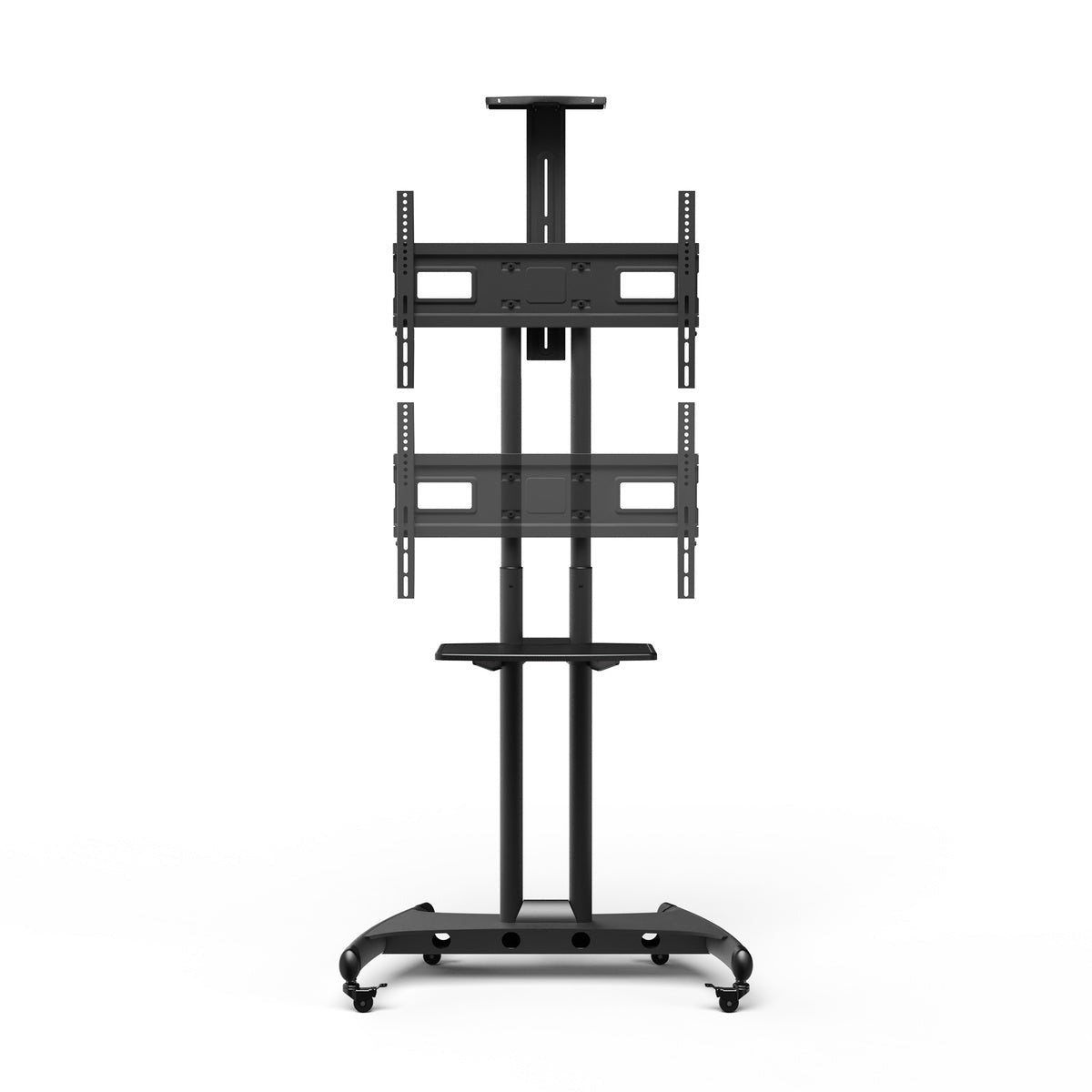 Kanto MTM70PL Height Adjustable Rolling TV Stand for 40" - 70" TVs and Interactive Displays