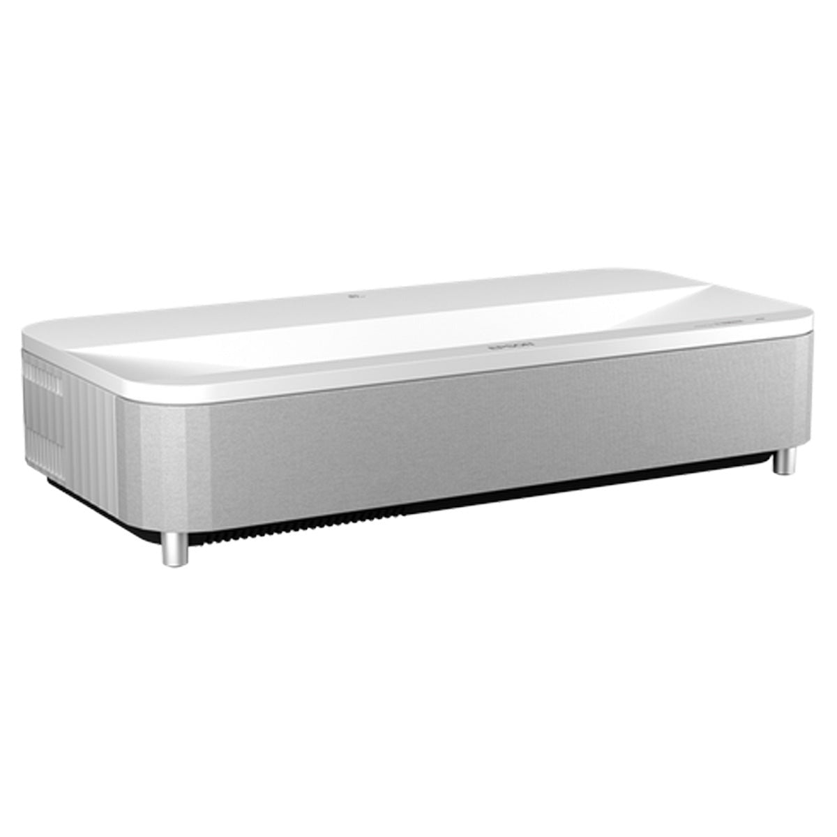 Epson EpiqVision Ultra LS800 Super Ultra Short Throw Projector w/ optional Epson SilverFlex ALR Projector Screen