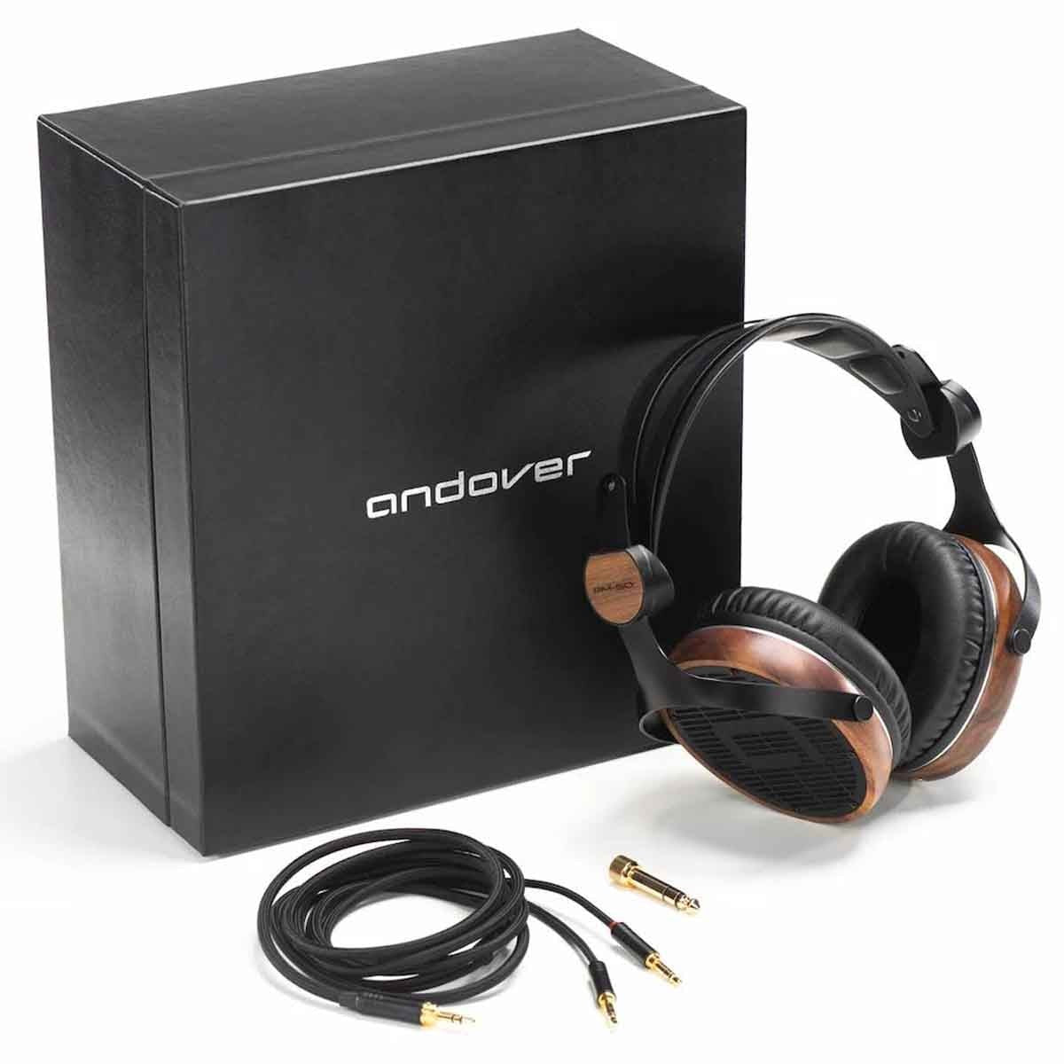 Andover OPEN BOX Audio PM-50 Planar Headphones - Walnut - A Grade