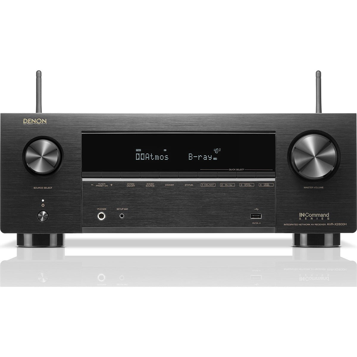 Denon AVR-X2800H 7.2-Channel Home Theater Receiver