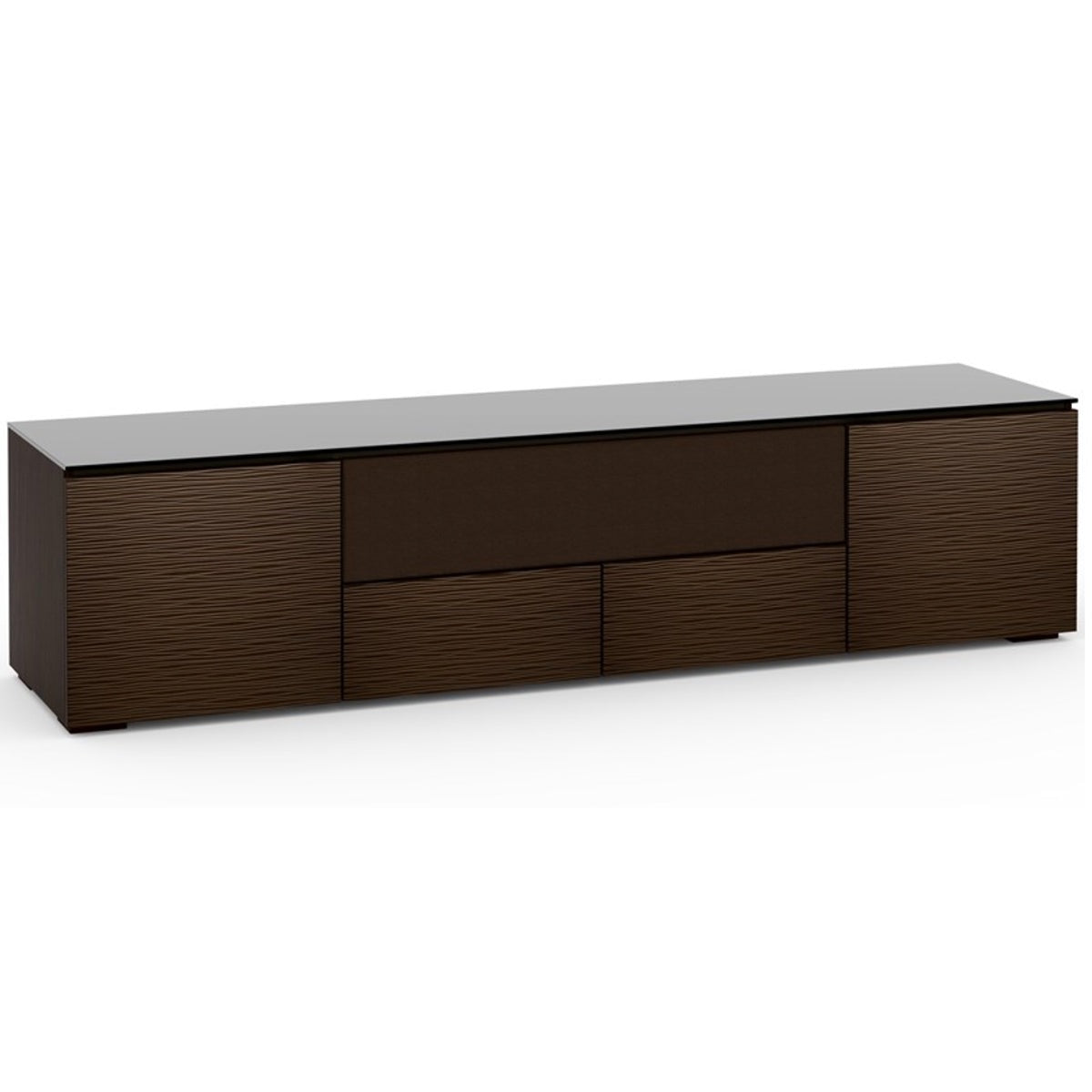 Salamander Designs Berlin 245 Quad-Width AV Cabinet w/ Center Speaker Opening - Wenge