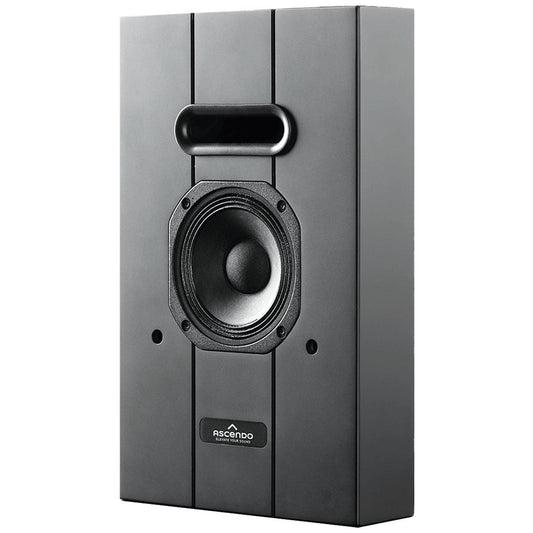 Ascendo Audio The5 Passive On-Wall Loudspeaker - Black/Black Grille - Each