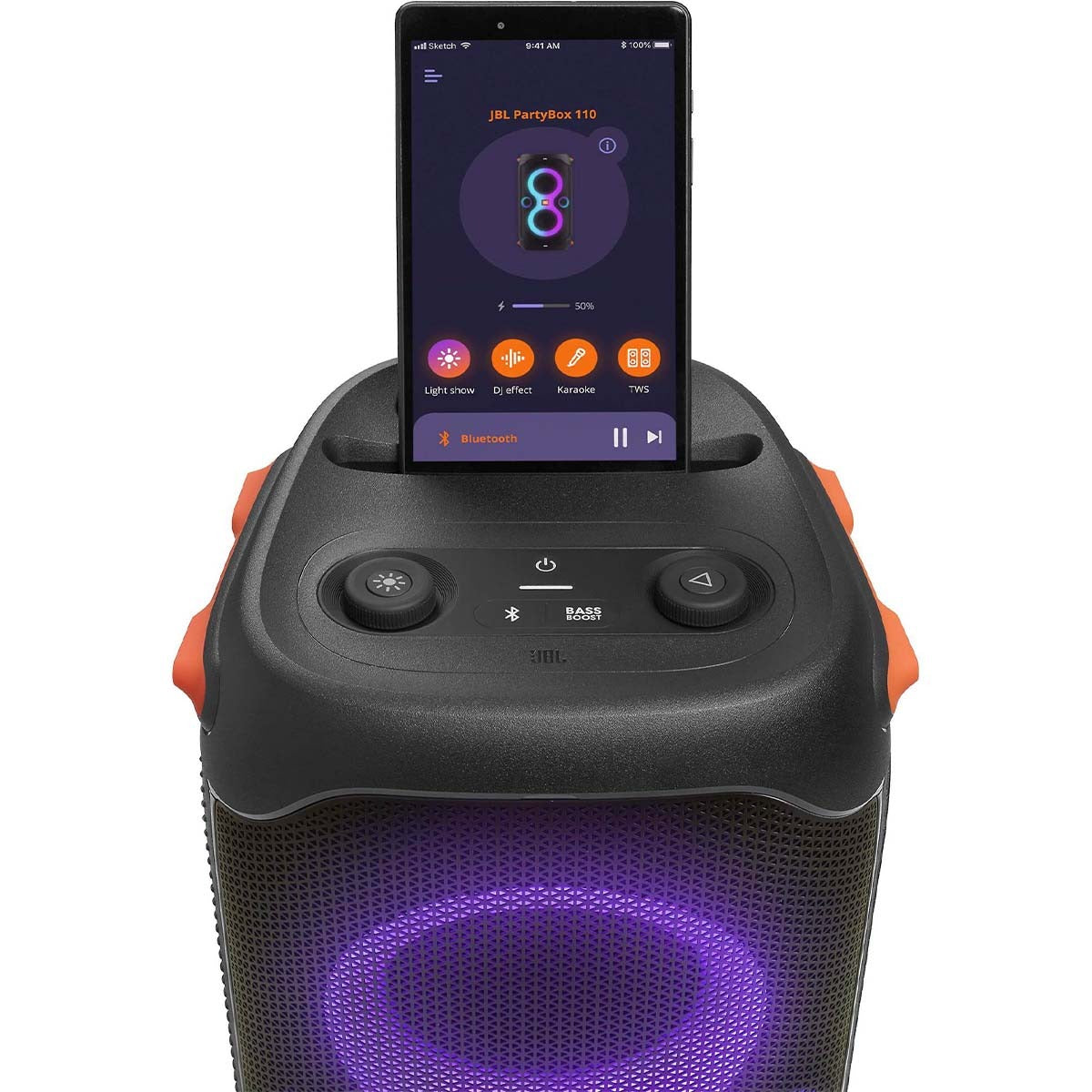 JBL PartyBox 110 Portable Bluetooth Speaker