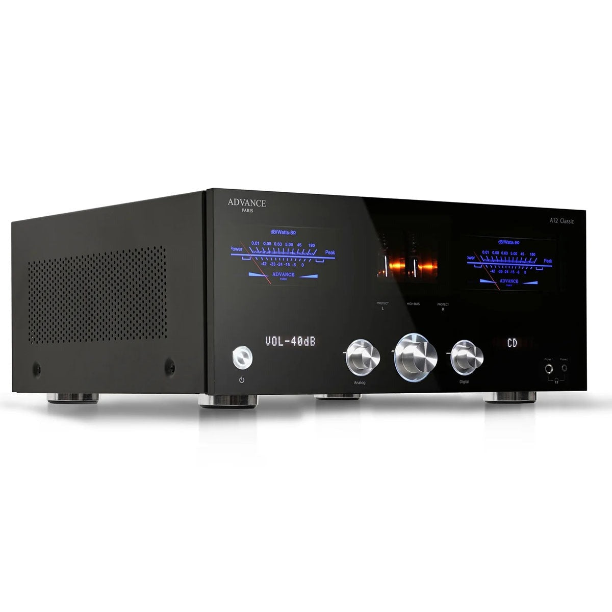 Advance Paris A12 Classic Integrated Amplifier - Black