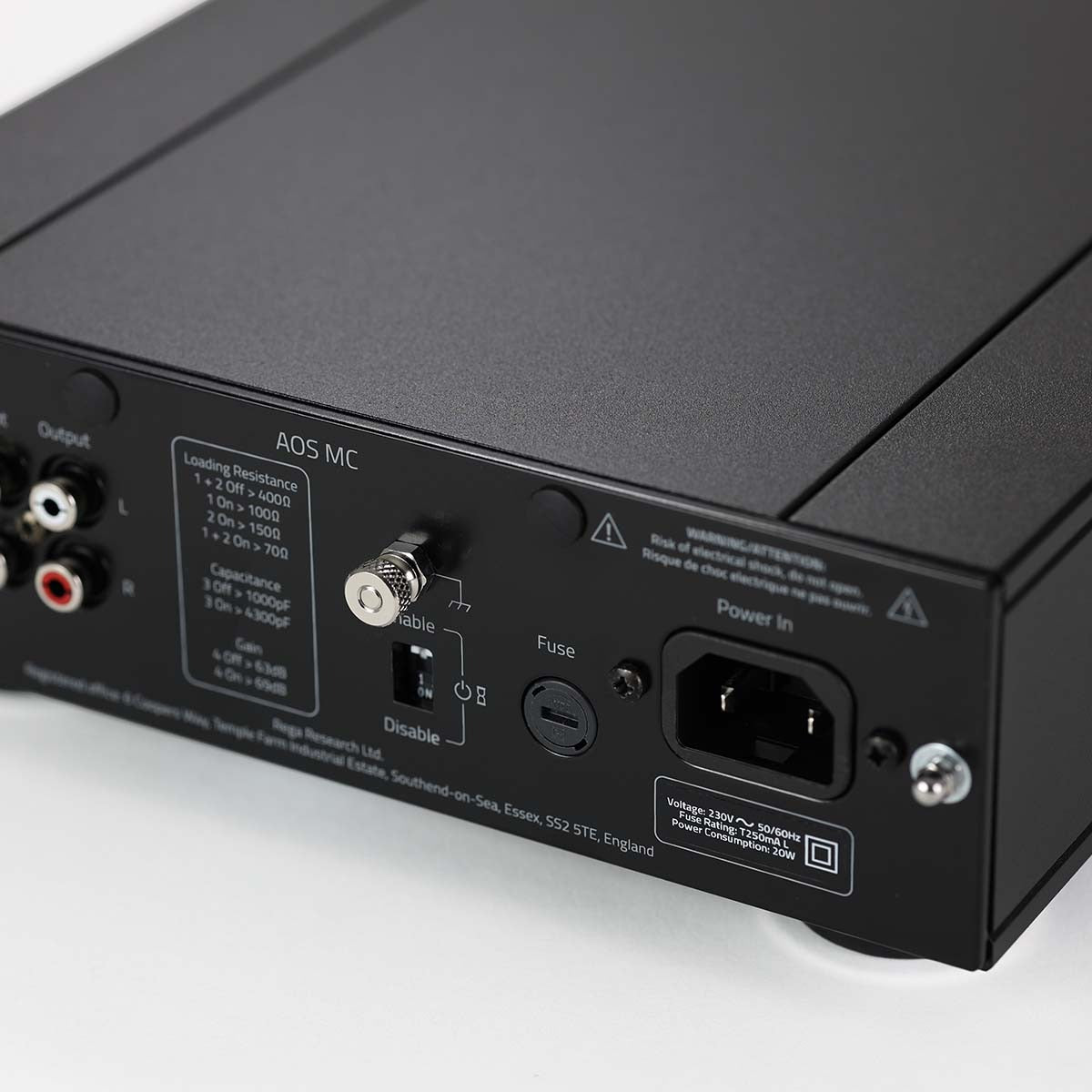 Rega AOS Moving Coil Phono Preamplifier