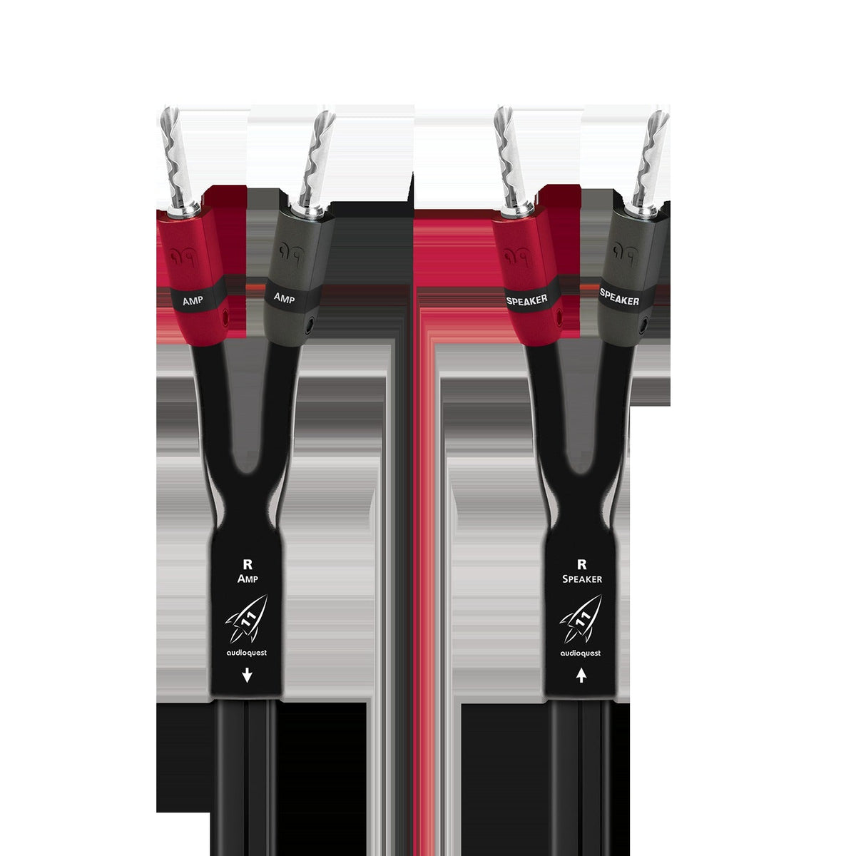 AudioQuest Rocket 11 Full-Range Speaker Cable w/ SureGrip 300 Connectors