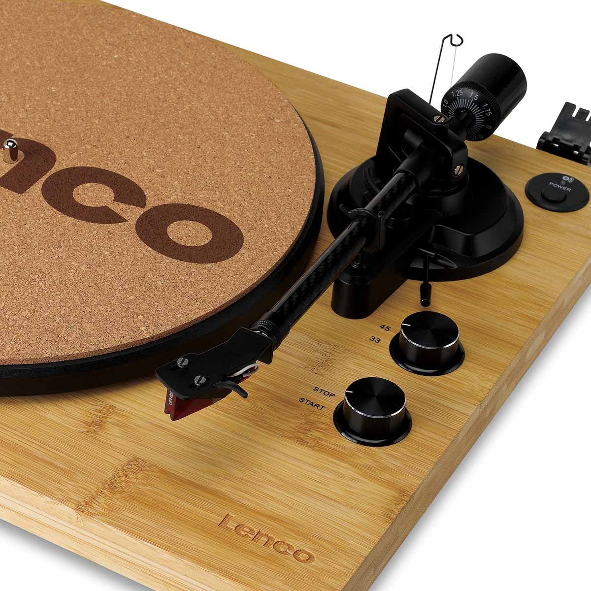 Lenco LBT-335 Bluetooth Turntable w/ Ortofon 2M Red Cartridge