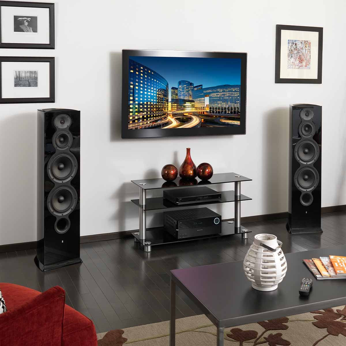 Revel F208 3-Way Floorstanding Tower Loudspeaker - Each