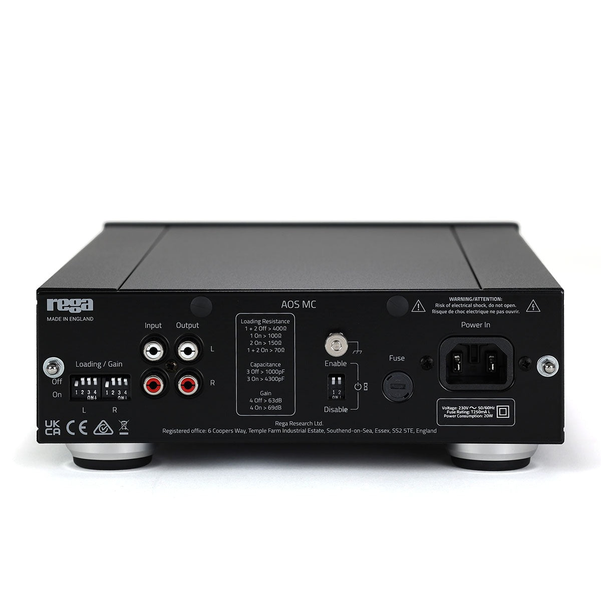 Rega AOS Moving Coil Phono Preamplifier