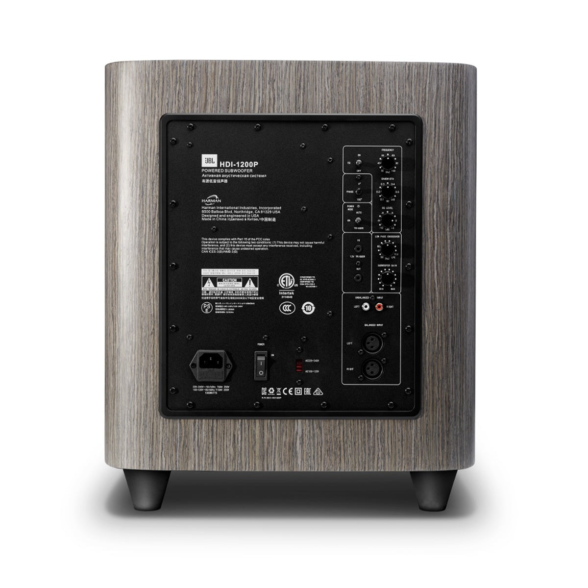 JBL HDI-1200P 12-inch Powered Subwoofer