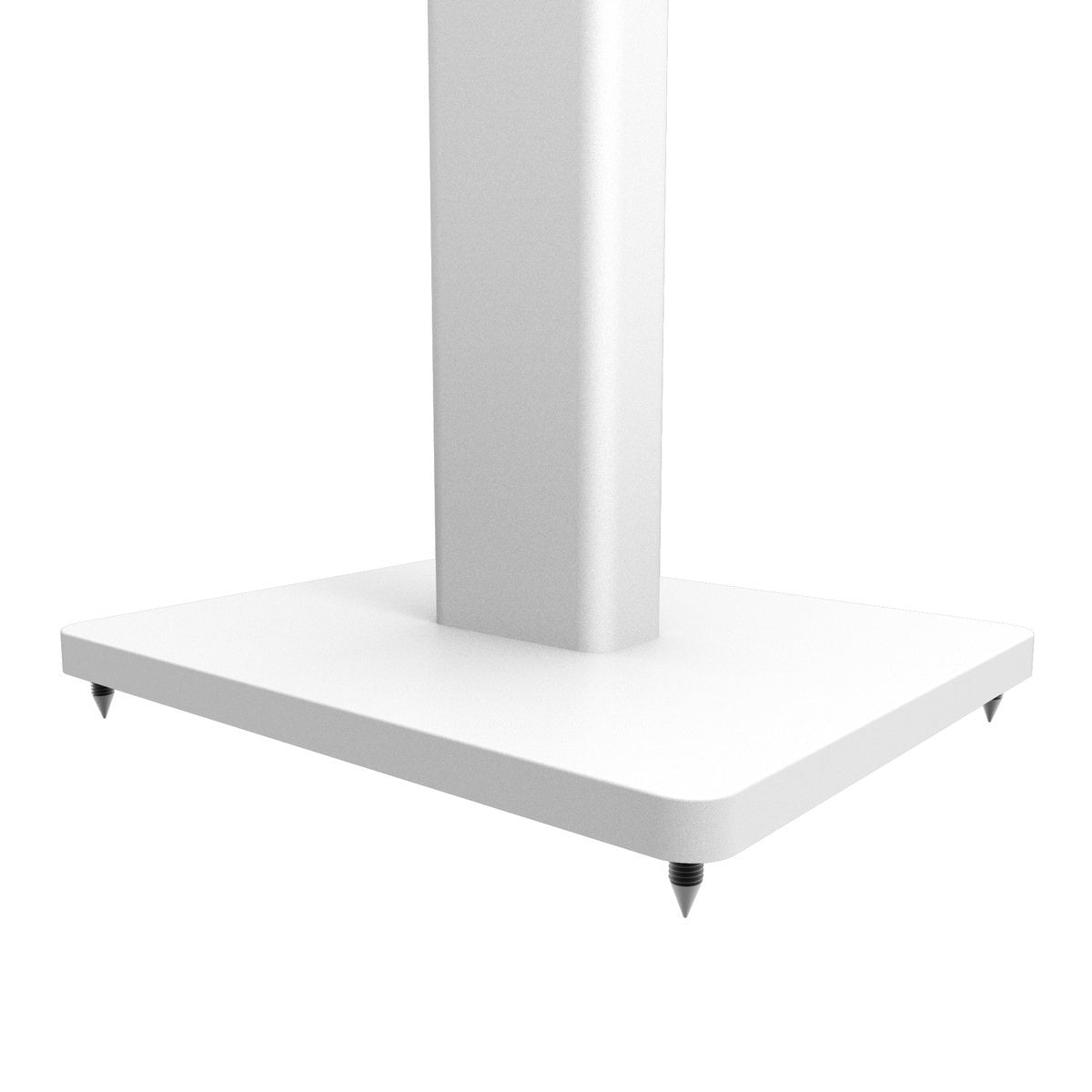 Kanto Universal Bookshelf Speaker Floor Stand - White (Pair)