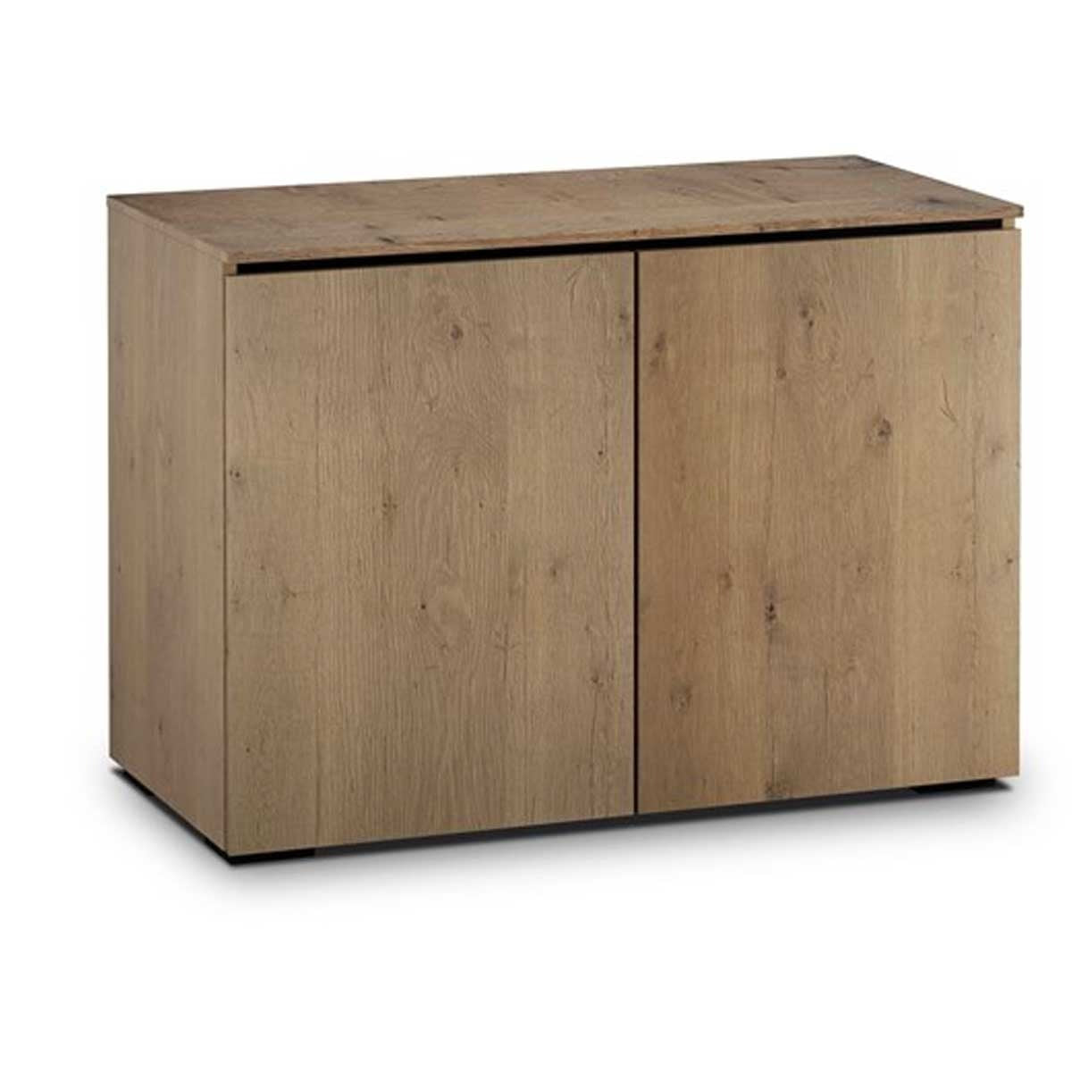 Salamander Designs Lancaster 323 Twin-Width AV Cabinet - Barnboard Oak