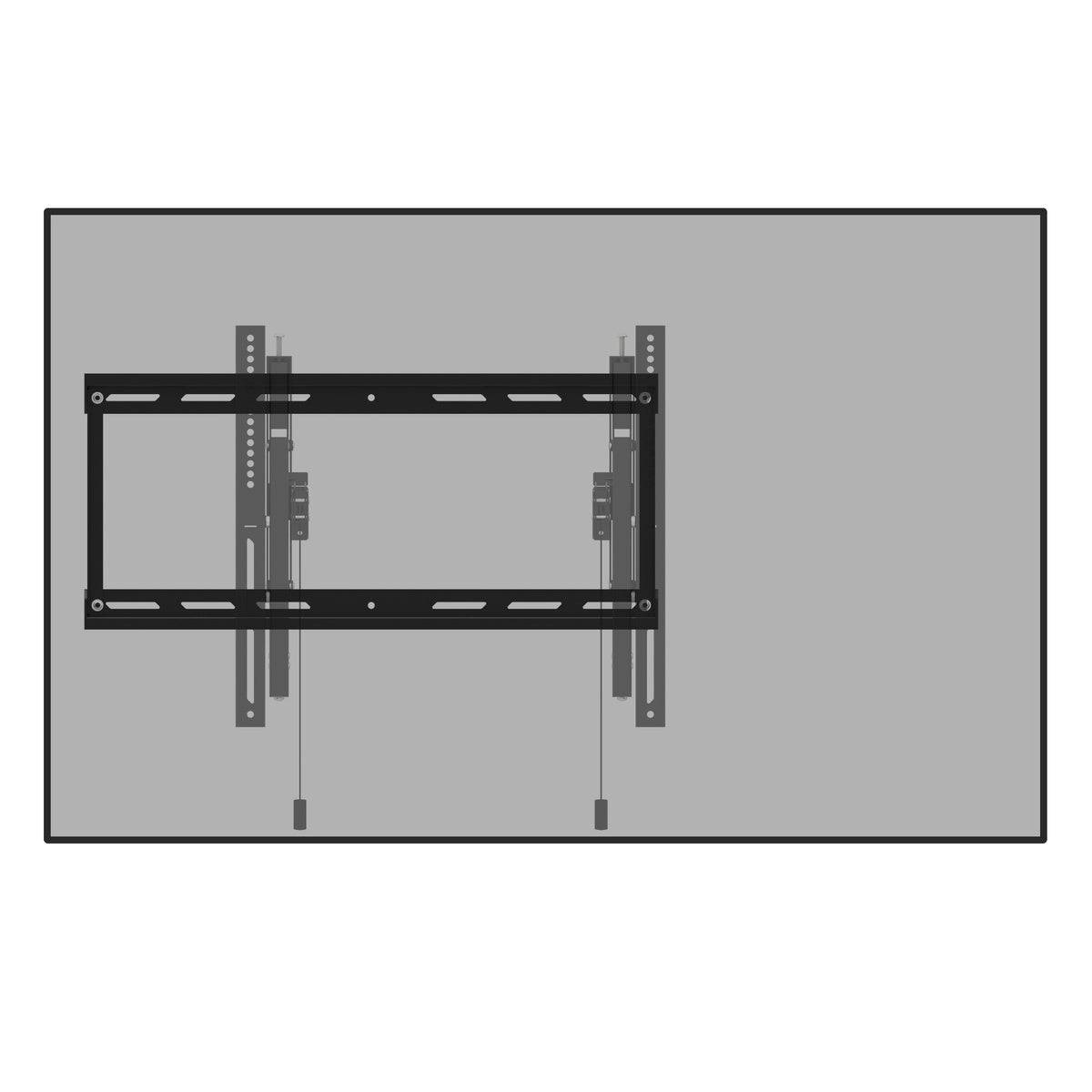 Kanto TE300SG Extendable Tilting Outdoor Weatherproof Locking TV Wall Mount for 45” to 100” TVs