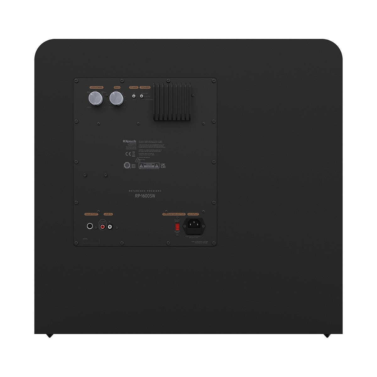 Klipsch RP-1600SW 16" Powered Subwoofer - Ebony