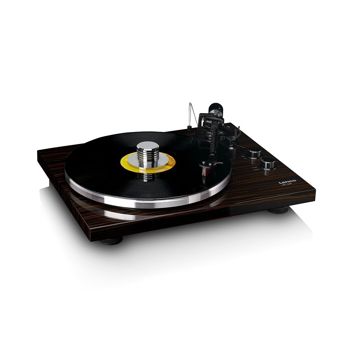 Lenco LBT-345 Bluetooth Turntable w/ Ortofon 2M Red