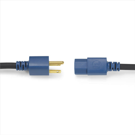 Transparent Hardwired 3-Conductor Power Cord