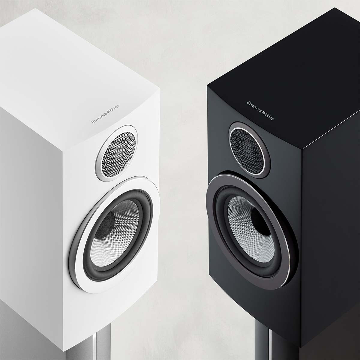 Bowers & Wilkins 707 S3 2-Way Stand Mount Bookshelf Loudspeakers - Pair
