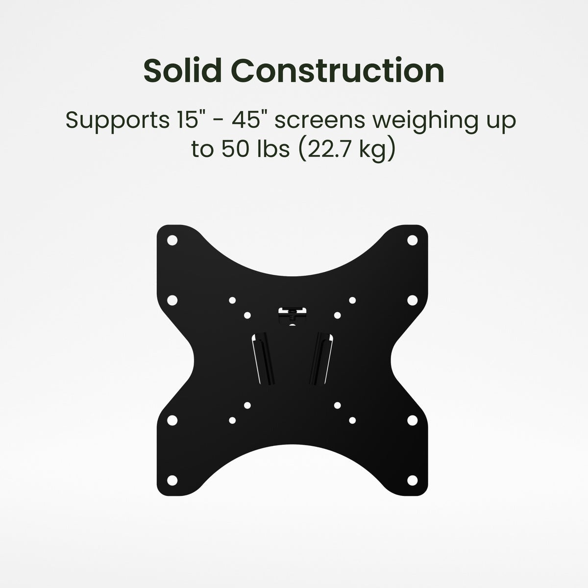 Kanto LF100 Ultra-Low-Profile Fixed TV Wall Mount for 15” - 45” TVs