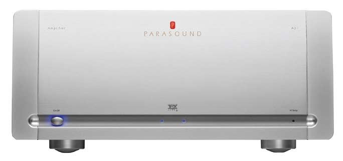 Parasound OPEN BOX Halo A21+ Stereo Power Amplifier - Silver - A Grade