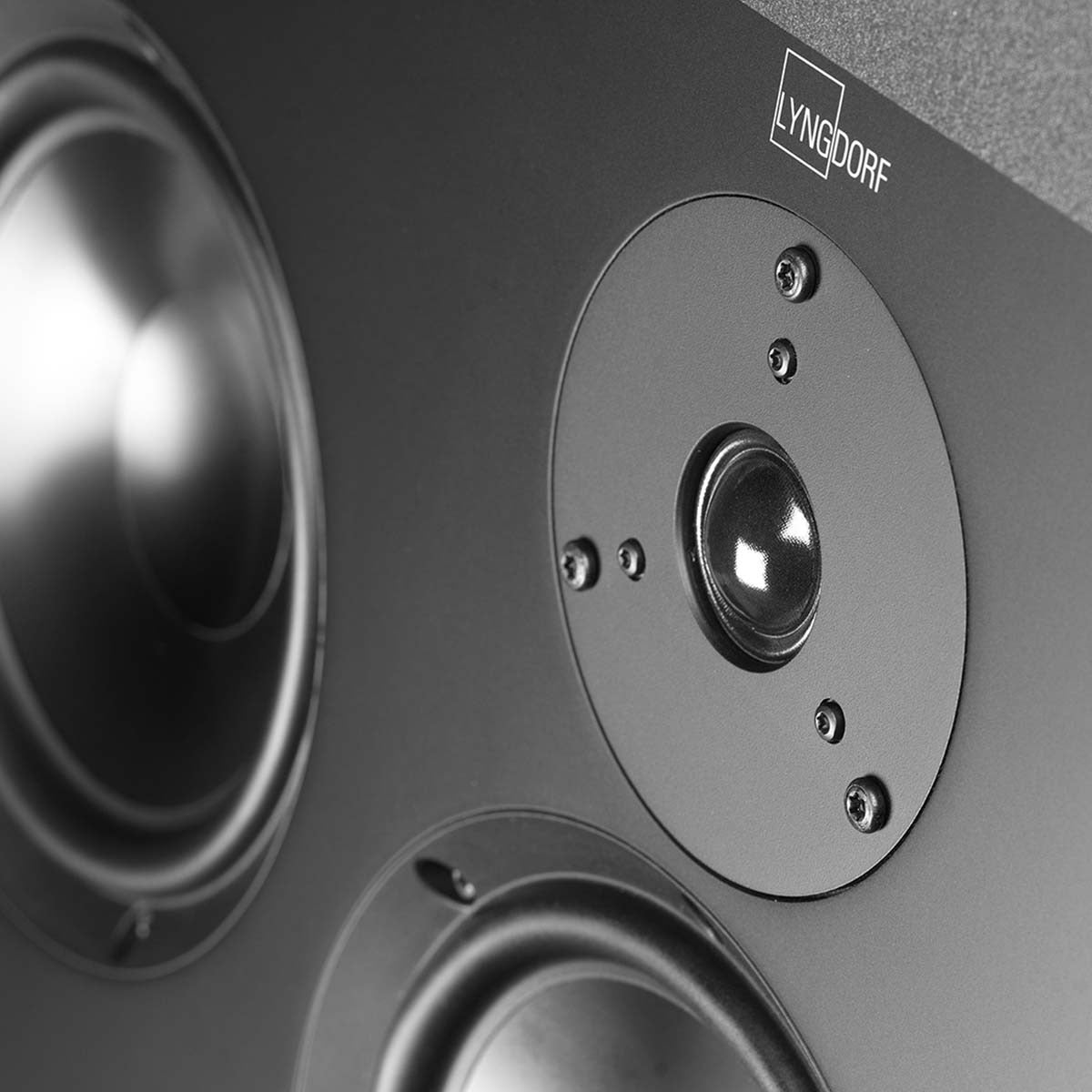 Lyngdorf D-500 Center Full range In-Wall Speaker with Closed Cabinet