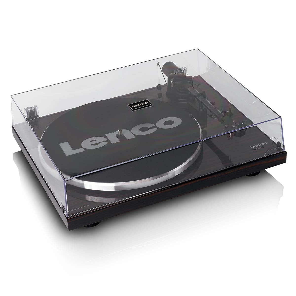 Lenco LBT-345 Bluetooth Turntable w/ Ortofon 2M Red