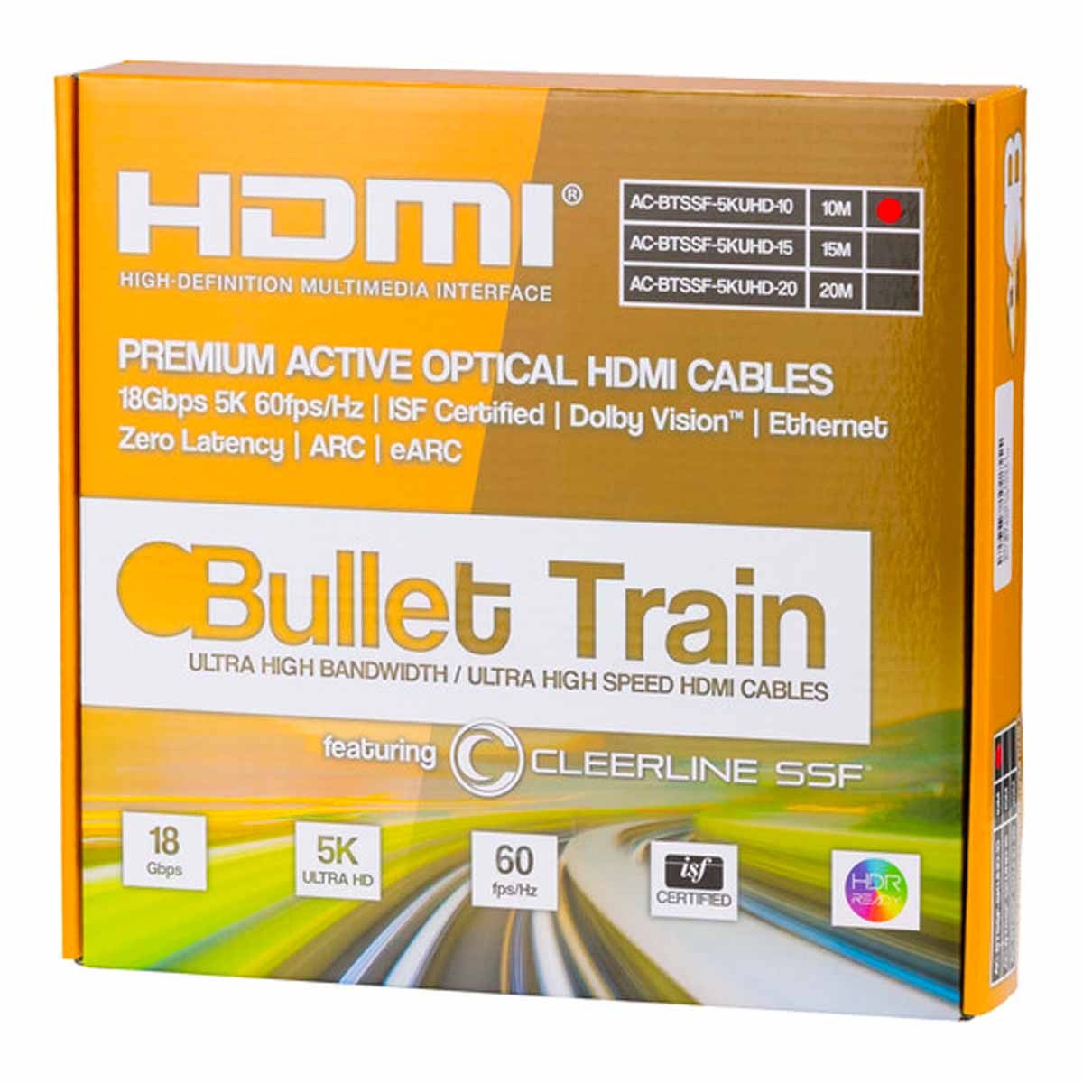 Bullet Train 5K Active Optical HDMI Cable