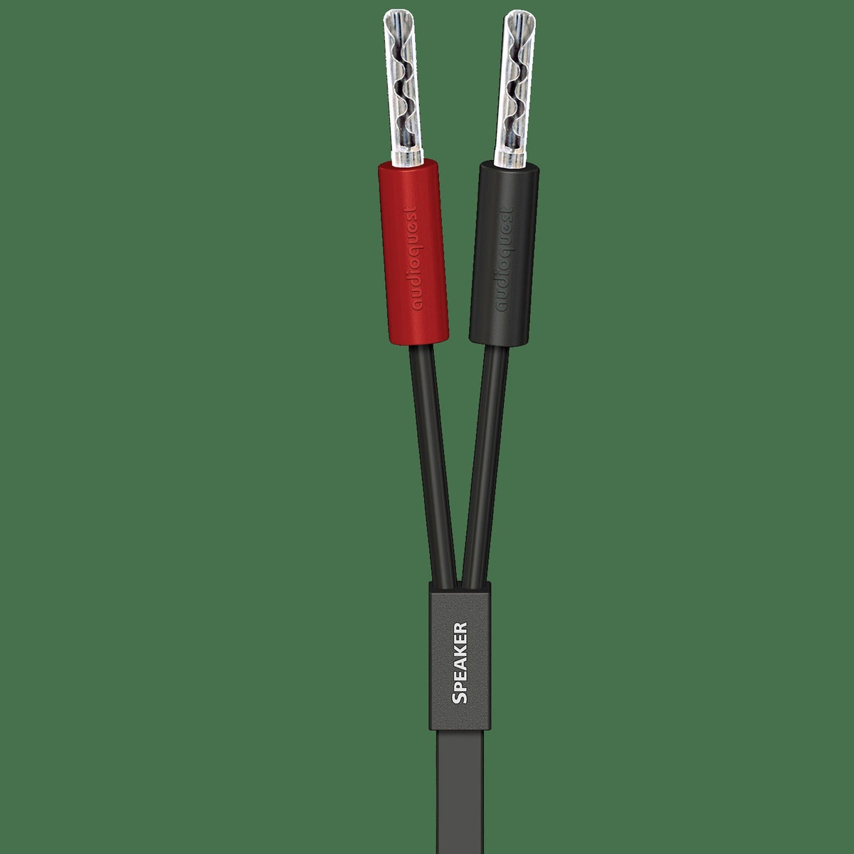 AudioQuest Q2 Full-Range 10' Speaker Cable w/ SureGrip 100 Banana Connectors